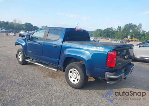 2020 Chevrolet Colorado 4Wd Short Box Wt z USA, uszkodzony, nr VIN 1GCGTBEN4L1197890